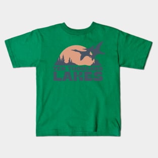 Ten thousand Lakes minnesota Kids T-Shirt